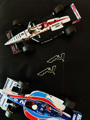COTA Track Outline Earrings