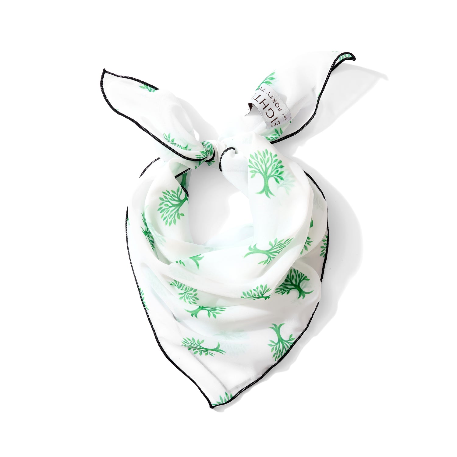 Austin FC Verde Chiffon Scarf | 20" Square Scarf