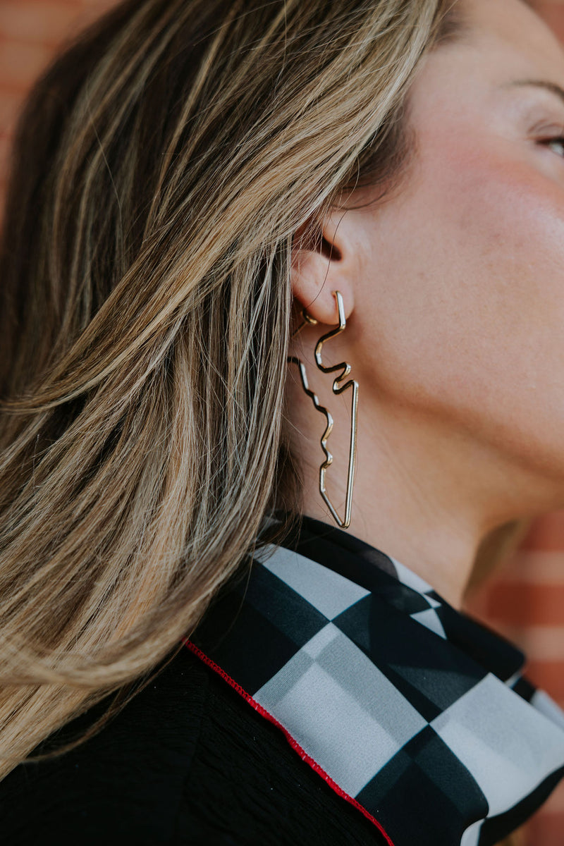 COTA Track Outline Earrings | Circuit of The Americas Licensed Earrings