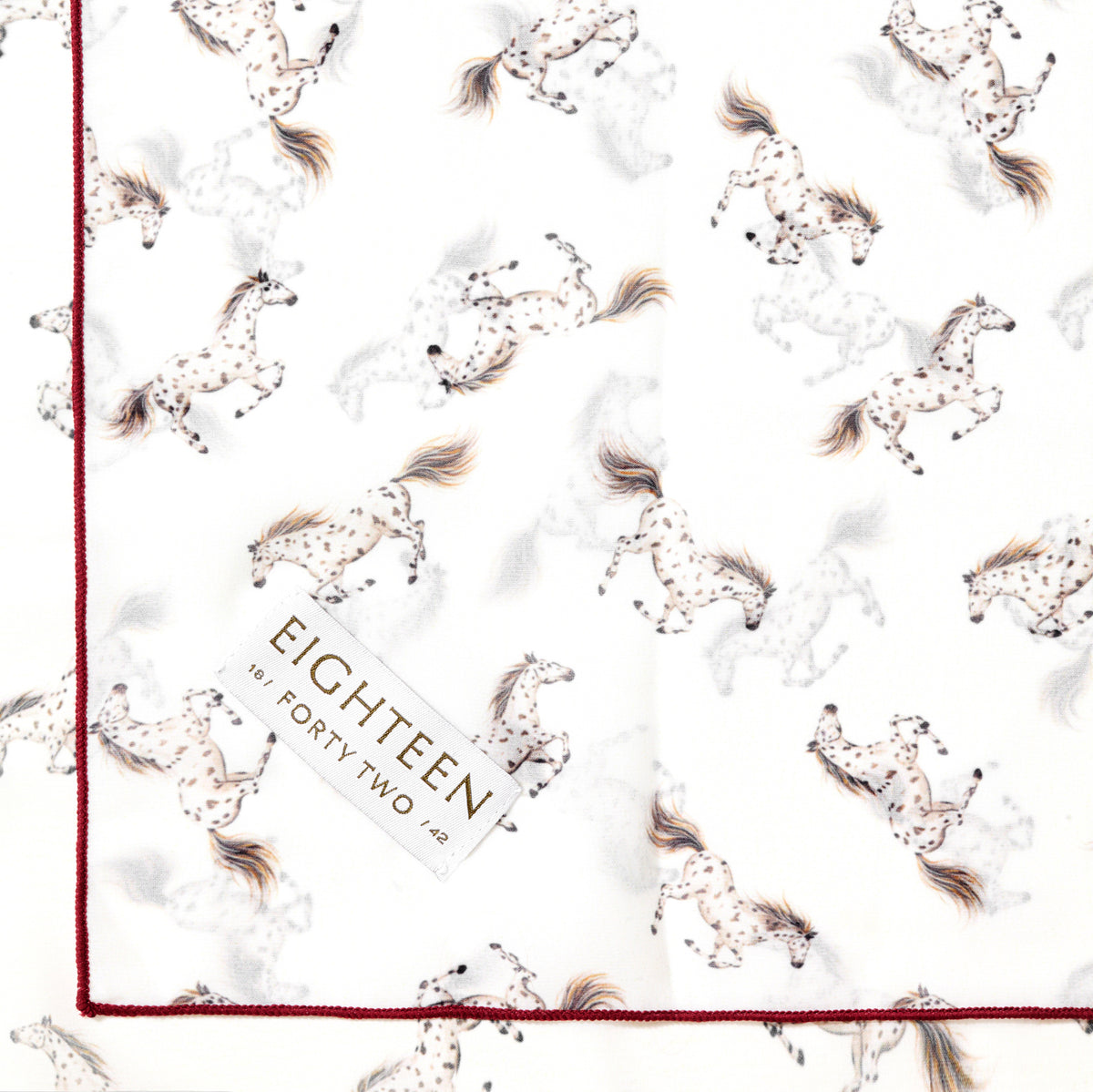 Appaloosa Chiffon Scarf | 20" Square Scarf