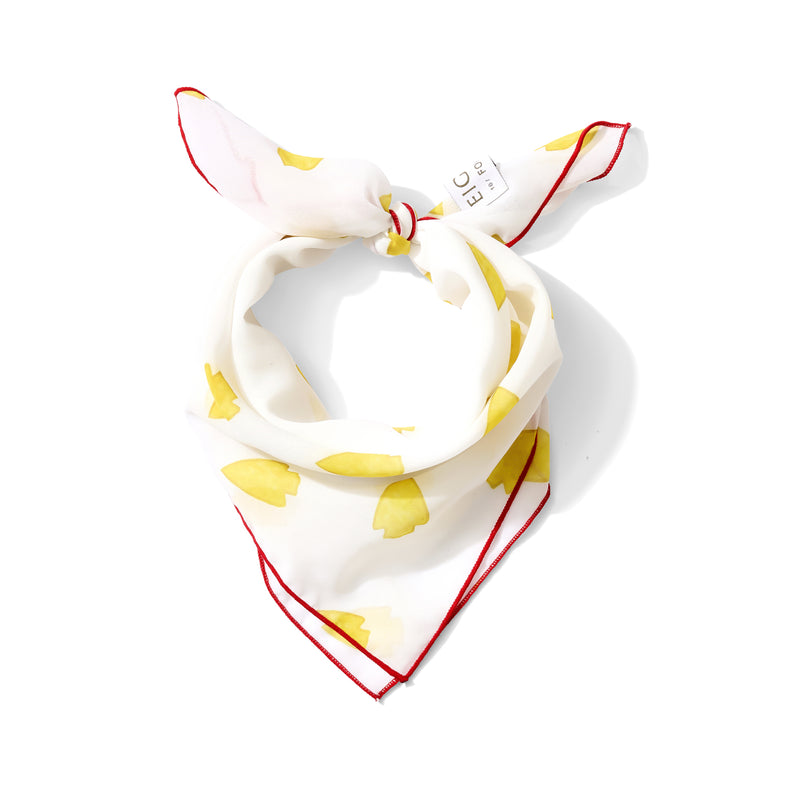 Kansas City Arrowhead Chiffon Scarf | 20" Square Scarf
