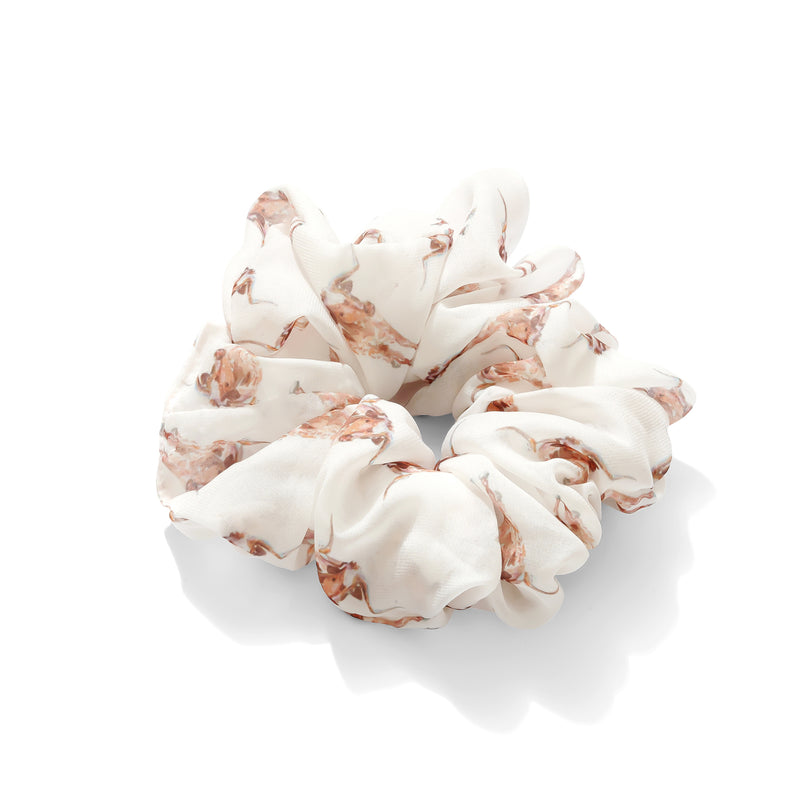 texas longhorn chiffon scrunchie university of texas accessory